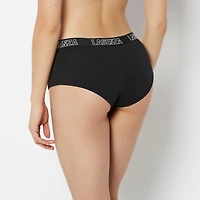 Boyshort Panty Tuxedo Black