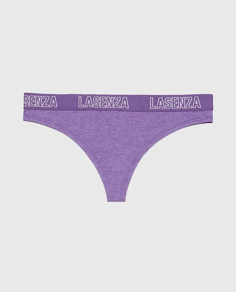 Thong Panty Purple Opulence Heather