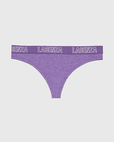 Thong Panty Purple Opulence Heather