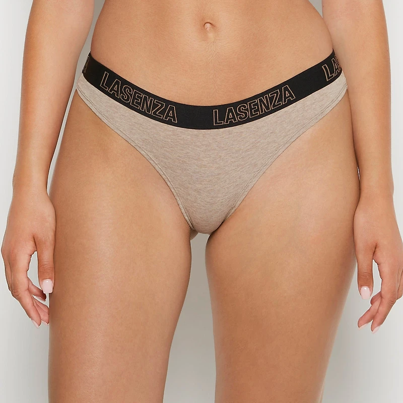 Thong Panty Leafless Tree Heather