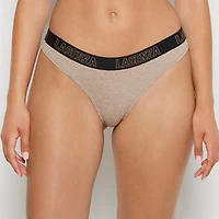 Thong Panty Leafless Tree Heather