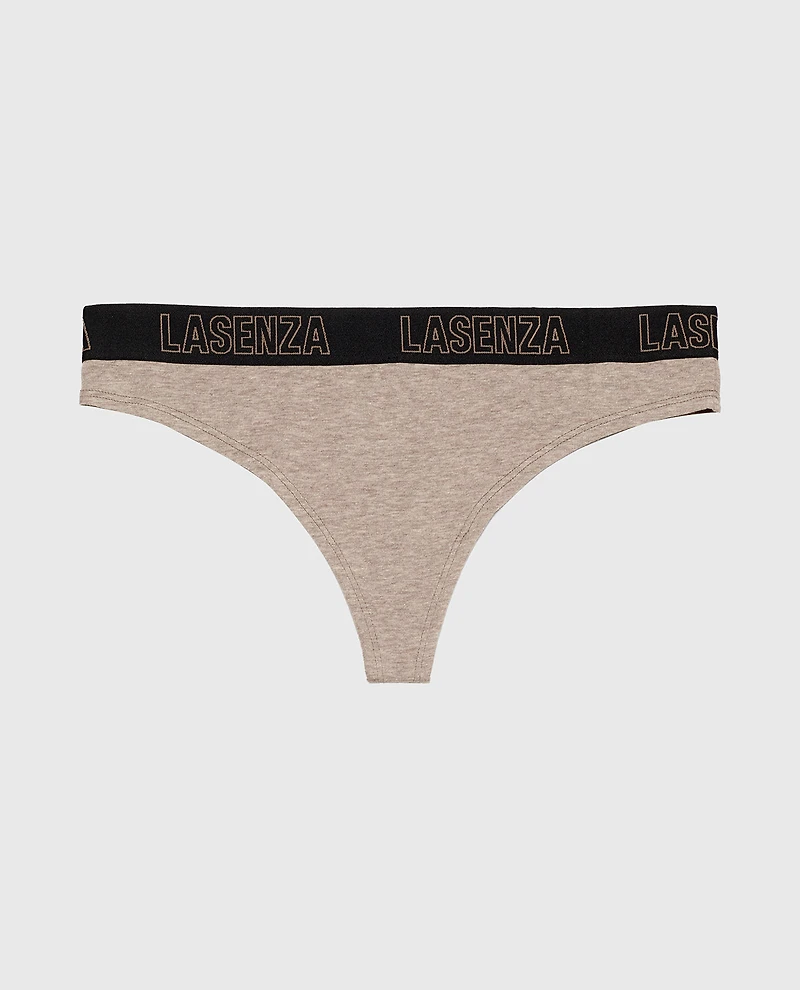 Thong Panty Leafless Tree Heather