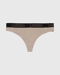 Thong Panty Leafless Tree Heather