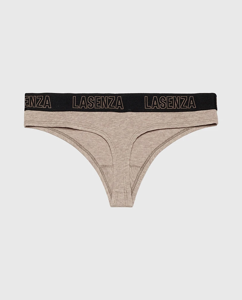Thong Panty Leafless Tree Heather
