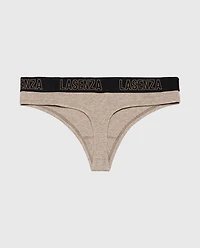 Thong Panty Leafless Tree Heather