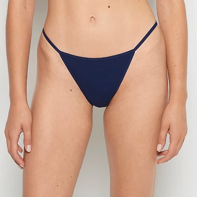 Smooth Cotton G-String Panty Ocean Cavern