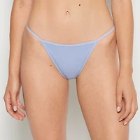 Smooth Cotton G-String Panty Periwinkle Dream