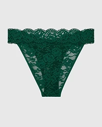 Lace High Leg Cheeky Panty