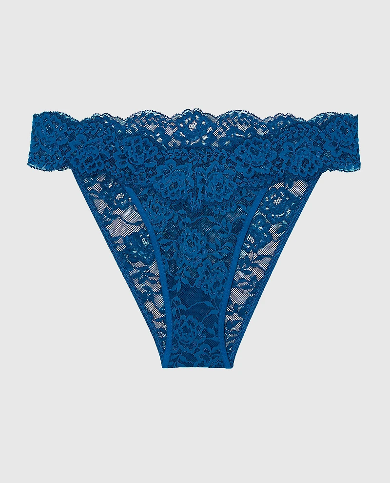 Lace High Leg Cheeky Panty