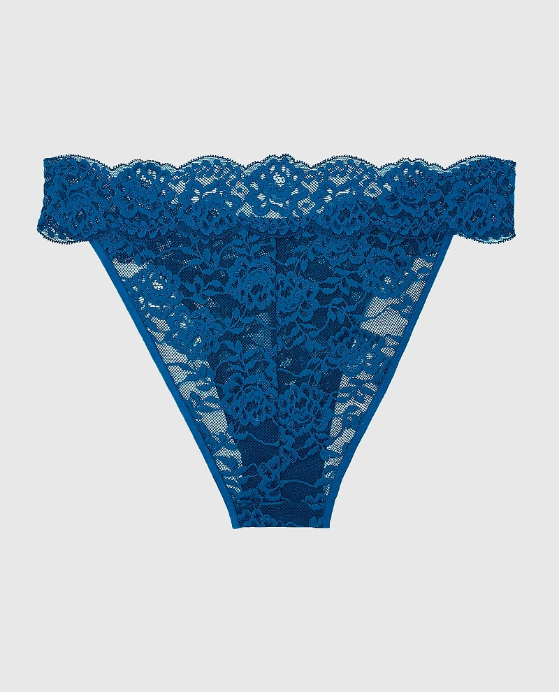 Lace High Leg Cheeky Panty