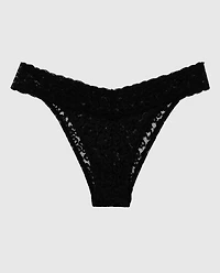 La Senza | Cheeky Lace Panty Smoulder Black