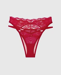 High Waist Cut-Out Cheeky Panty