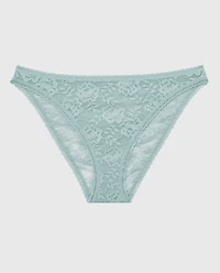 Bikini Panty with Picot Trim