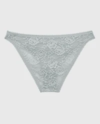 Bikini Panty with Picot Trim