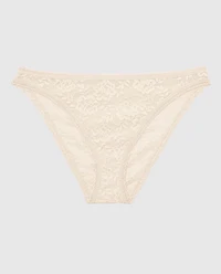 Culotte bikini avec bordure à pois