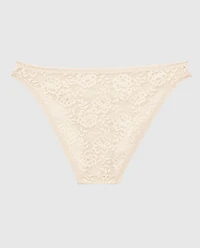Culotte bikini avec bordure à pois