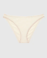 Bikini Panty with Picot Trim