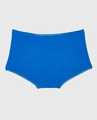 Boyshort Panty with Picot Trim