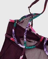 Unlined Mesh Bodysuit