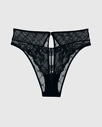 Monogram Lace Cheeky Panty