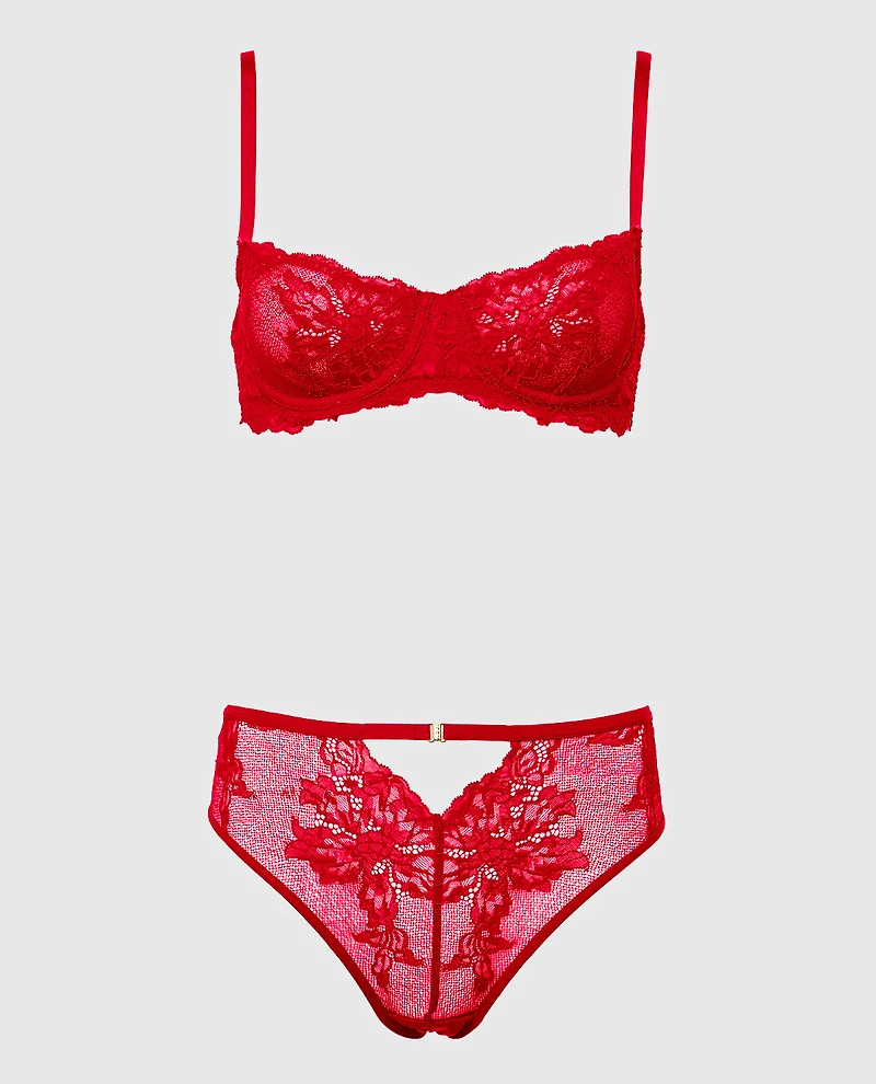 Unlined Balconette Bra