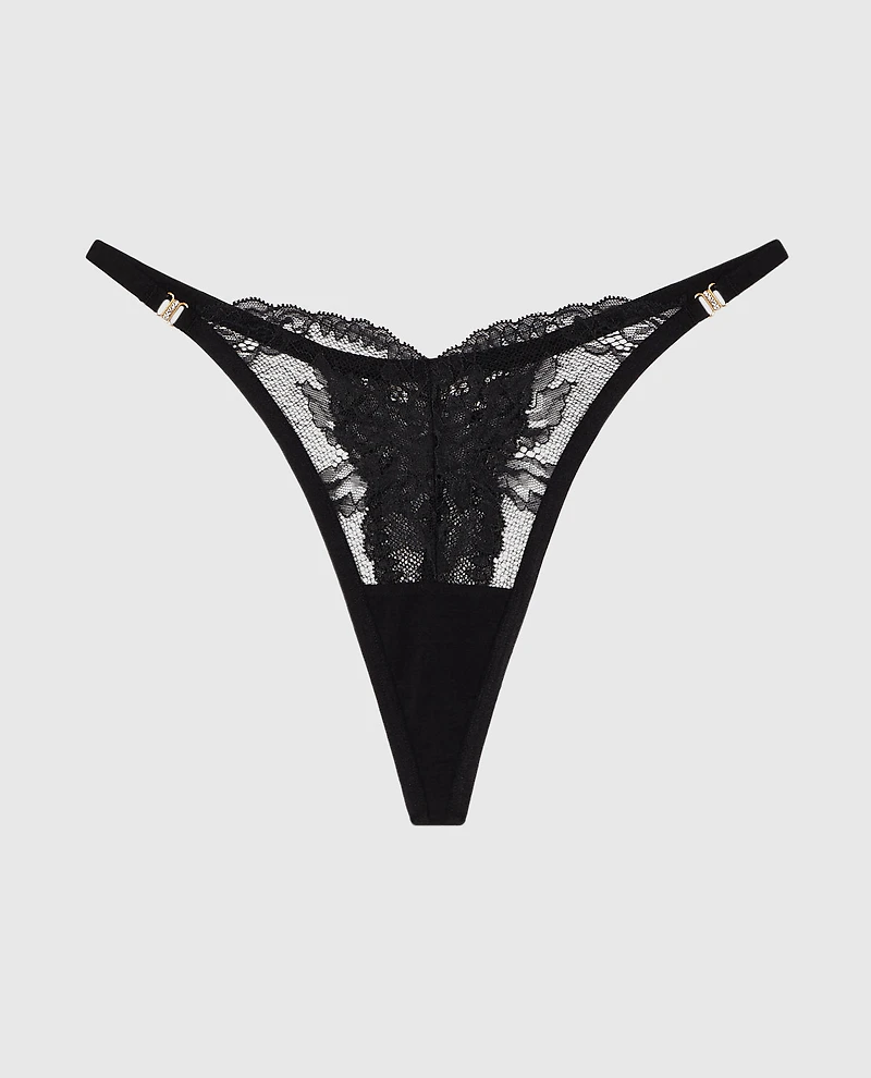 High Leg Thong Panty