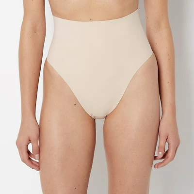 High Waist Smoothing Thong Rosetan