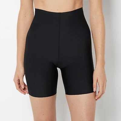 High Waist Smoothing Short Tuxedo Black