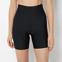 High Waist Smoothing Short Tuxedo Black