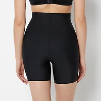 High Waist Smoothing Short Tuxedo Black