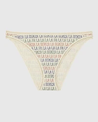 Culotte bikini en coton Remix