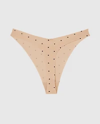 Tanga à jambe échancrée invisible No Show