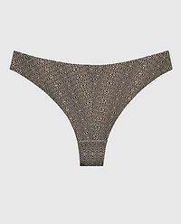 Culotte Cheeky à jambe échancrée invisible No Show