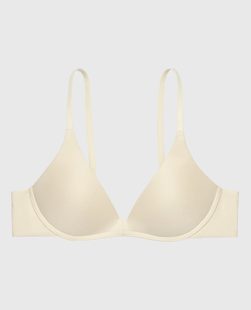 Wireless Light Lift Bra Oatmeal Heather