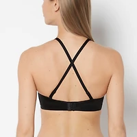 Strapless Push Up Bra Tuxedo Black