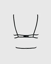 Strappy Unlined Demi Bra