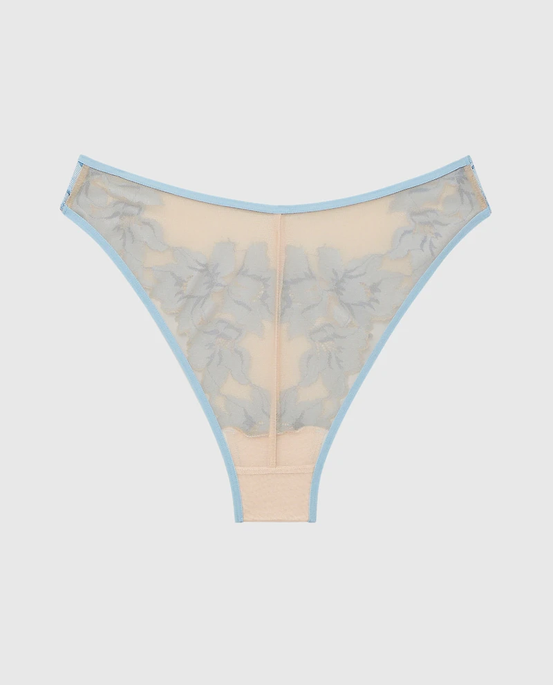 Lace High Leg Cheeky Panty