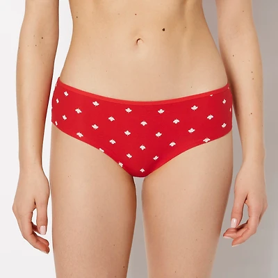 Cotton Hipster Panty Oh Canada Dot