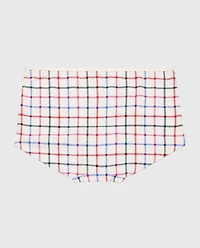Boyshort Panty Jingle Plaid