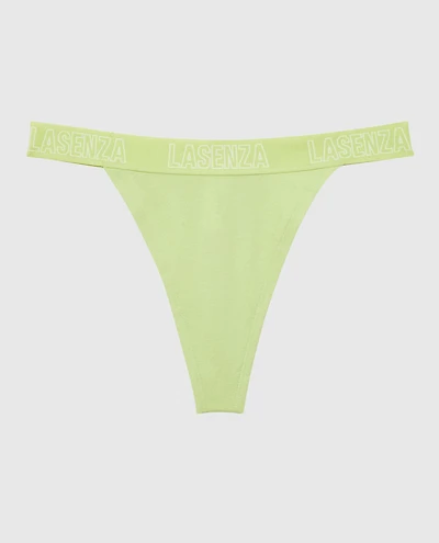 Thong Panty with Logo Band