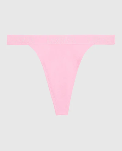Tanga avec bande à logo