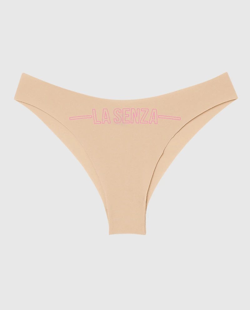 No Show Invisible High Leg Cheeky Panty