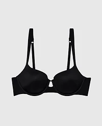 Soutien-gorge balconnet légèrement doublé noir