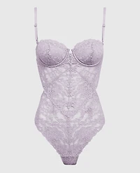 Lightly Lined Cut-Out Bodysuit