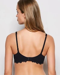 Lightly Lined Balconette Bra Smoulder Black