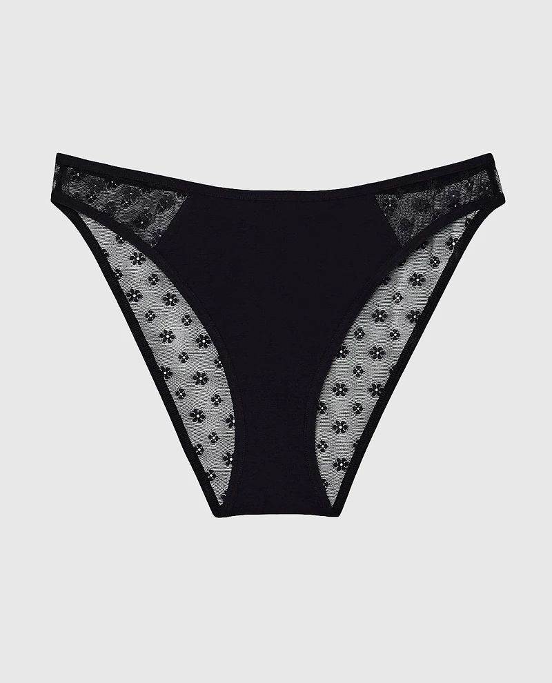 Culotte bikini en filet