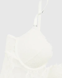 Combiné pigeonnant en dentelle