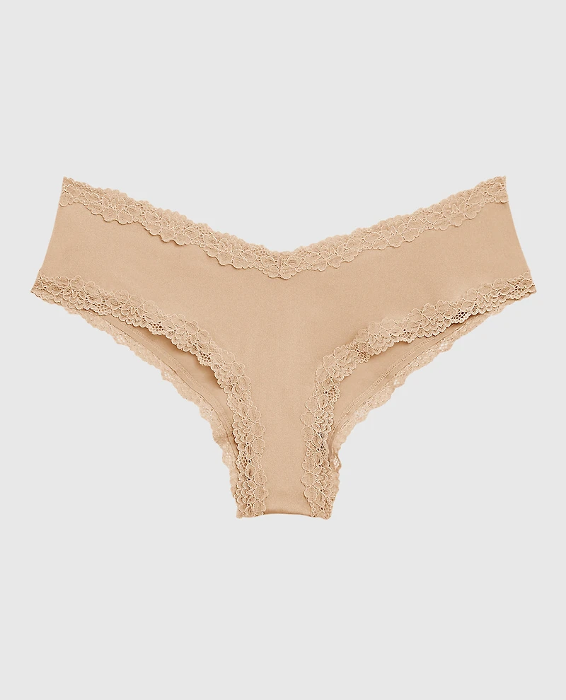 Lace Trim Cheeky Panty