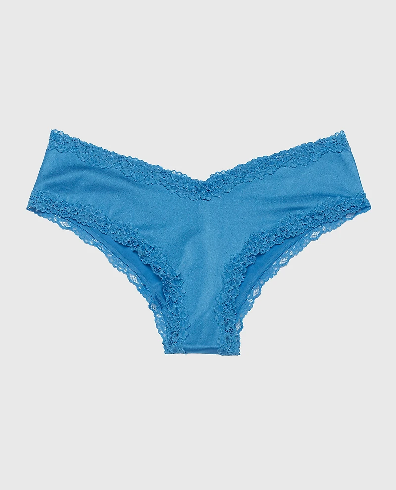 Culotte Cheeky avec bordure en dentelle côte pacifique