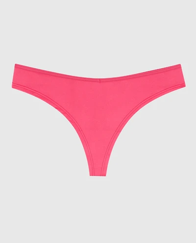 Lace Back Thong Panty